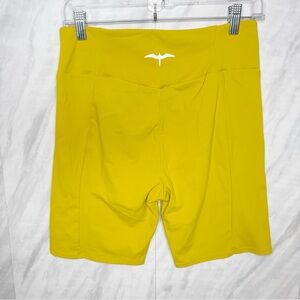 IWA Women's Yellow Bike Shorts XL